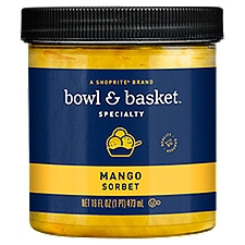 Bowl & Basket Specialty Mango Sorbet, 16 Fluid ounce