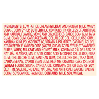 Bowl & Basket Strawberry Shortcake Bars, 3 fl oz, 6 count