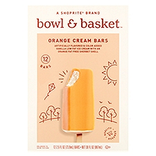 Bowl & Basket Bars Orange Cream, 30 Fluid ounce