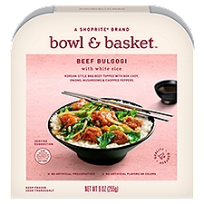 Bowl & Basket Beef Bulgogi with White Rice, 9 oz