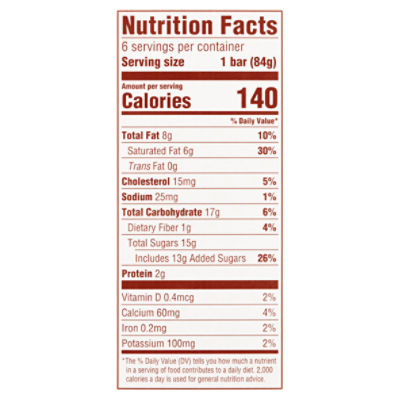 Bowl & Basket Creamy Coconut Fruit Bars, 2.75 fl oz, 6 count