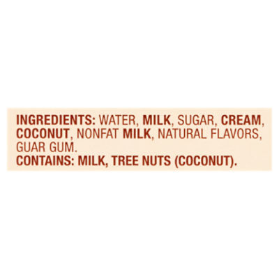 Bowl & Basket Creamy Coconut Fruit Bars, 2.75 fl oz, 6 count