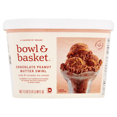 Bowl and 2025 basket ice cream