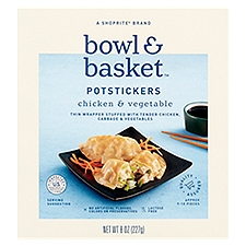 Bowl & Basket Chicken & Vegetable, Potstickers, 8 Ounce