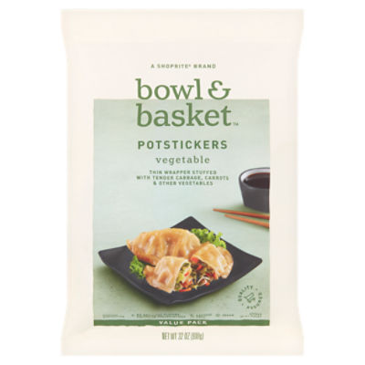 Bowl & Basket Vegetable Potstickers Value Pack, 32 oz