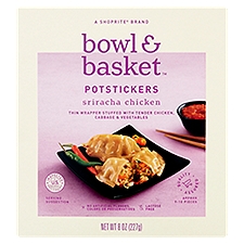 Bowl & Basket Sriracha Chicken Potstickers, 8 oz, 8 Ounce