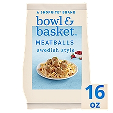 Bowl & Basket Swedish Style, Meatballs, 16 Ounce