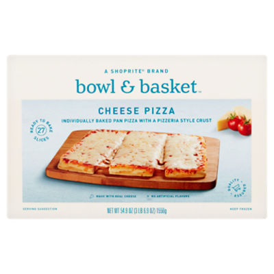 Bowl & Basket Cheese Pizza, 27 count, 54.9 oz