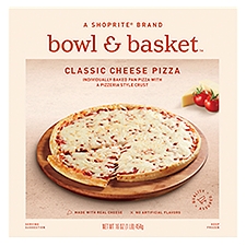 Bowl & Basket Classic Cheese, Pizza, 16 Ounce