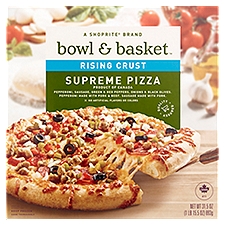 Bowl & Basket Rising Crust Supreme, Pizza, 31.5 Ounce