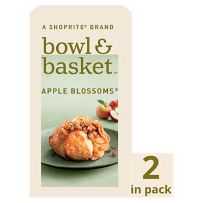 Bowl & Basket Apple Blossoms, 2 count, 8 oz, 8 Ounce
