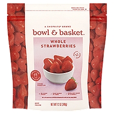 Bowl & Basket Strawberries, Whole, 12 Ounce