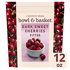 Bowl & Basket Pitted Dark Sweet Cherries, 12 oz, 12 Ounce