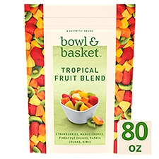 Bowl & Basket Tropical Fruit Blend, 80 oz, 80 Ounce