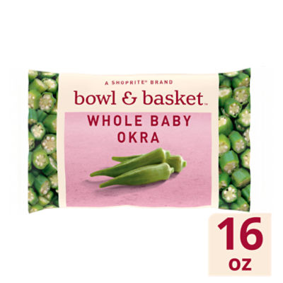 Bowl & Basket Whole Baby Okra, 16 oz