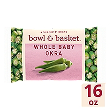 Bowl & Basket Whole Baby Okra, 16 oz, 16 Ounce