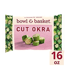 Bowl & Basket Cut Okra, 16 oz, 16 Ounce