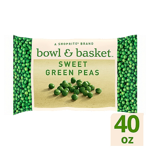 Bowl & Basket Sweet Green Peas, 40 oz
