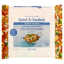 Bowl & Basket Steam in Bag, Asian Stir Fry, 12 Ounce