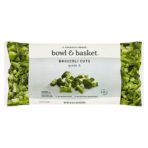 Bowl & Basket Broccoli Cuts, 20 oz