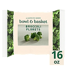 Bowl & Basket Broccoli Florets, 16 oz, 16 Ounce