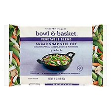 Bowl & Basket Sugar Snap Stir Fry, Vegetable Blend, 16 Ounce
