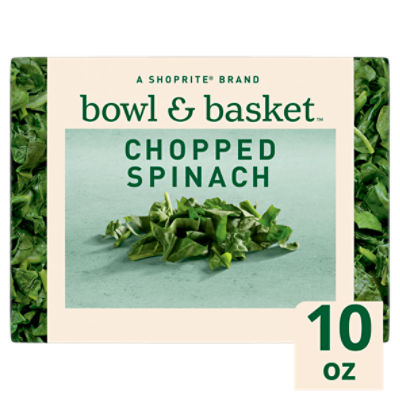 Bowl & Basket Chopped Spinach, 10 oz, 10 Ounce