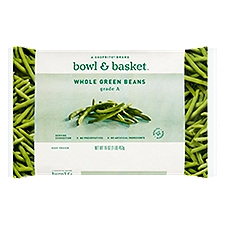 Bowl & Basket Whole Green Beans, 16 oz, 16 Ounce