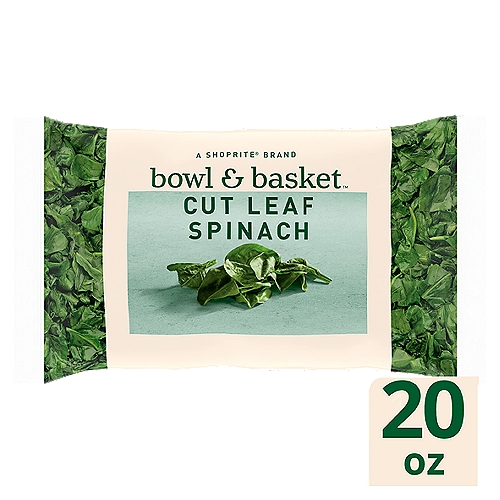 Bowl & Basket Cut Leaf Spinach, 20 oz