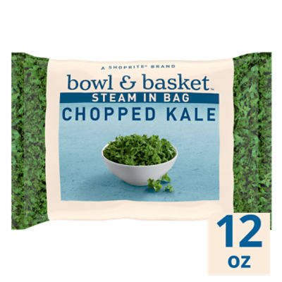 Bowl & Basket Steam in Bag Chopped Kale, 12 oz, 12 Ounce