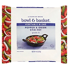 Bowl & Basket Pepper & Onion Stir Fry, Vegetable Blend, 14 Ounce