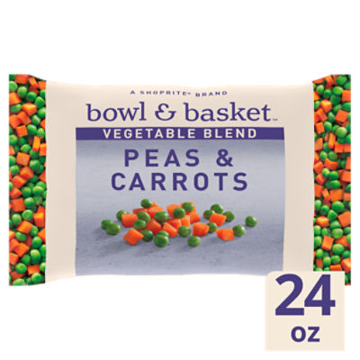 Bowl & Basket Peas & Carrots Vegetable Blend, 24 oz, 24 Ounce