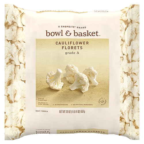 Bowl & Basket Cauliflower Florets, 20 oz