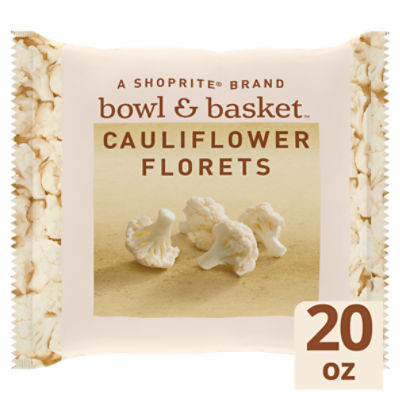 Bowl & Basket Cauliflower Florets, 20 oz, 20 Ounce