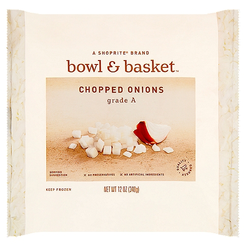 Bowl & Basket Chopped Onions, 12 oz