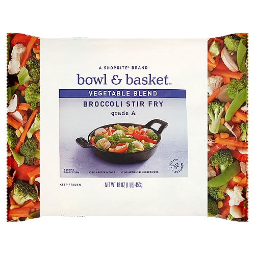 Bowl & Basket Broccoli Stir Fry Vegetable Blend, 16 oz
