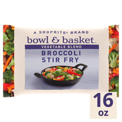 Bowl & Basket Broccoli Stir Fry Vegetable Blend, 16 oz, 16 Ounce