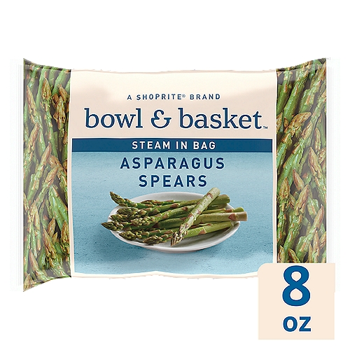 Bowl & Basket Steam in Bag Asparagus Spears, 8 oz