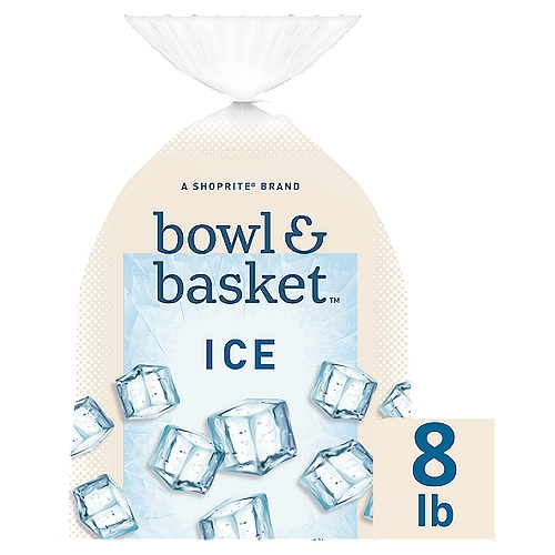 Bowl & Basket Ice, 8 lb