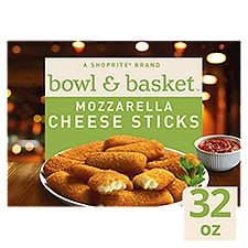 Bowl & Basket Mozzarella, Cheese Sticks, 32 Ounce