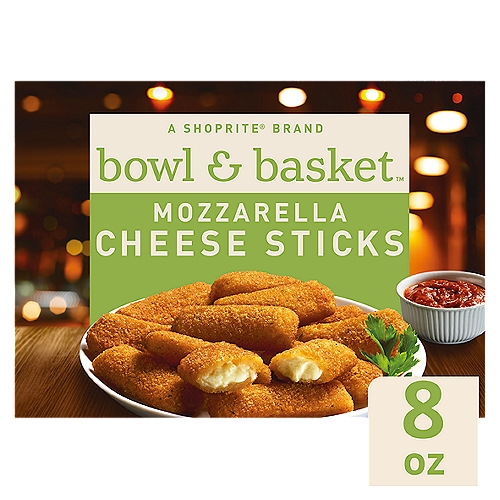 Bowl & Basket Mozzarella Cheese Sticks, 8 oz