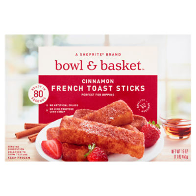 Bowl & Basket Cinnamon French Toast Sticks, 16 oz