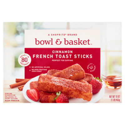 Great Value Frozen Original French Toast Sticks, 16 oz, 20 Ct