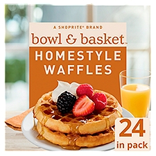 Bowl & Basket Homestyle, Waffles, 29.6 Ounce
