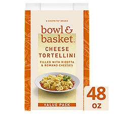 Bowl & Basket Cheese Tortellini Pasta Value Pack, 48 oz, 48 Ounce
