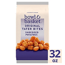 Bowl & Basket Original Tater Bites Shredded Potatoes, 32 oz, 32 Ounce