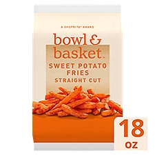 Bowl & Basket Straight Cut Sweet Potato Fries, 18 oz, 18 Ounce