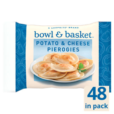 Bowl & Basket Potato & Cheese Pierogies, 48 count, 4 lb