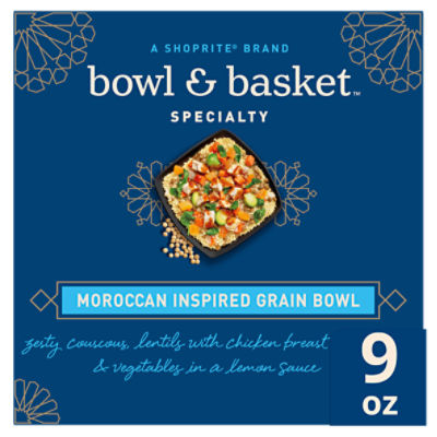 Bowl & Basket Specialty Moroccan Inspired Grain Bowl, 9 oz