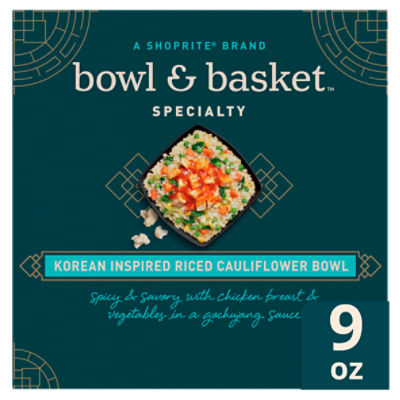 Bowl & Basket Specialty Korean Inspired Riced Cauliflower Bowl, 9 oz